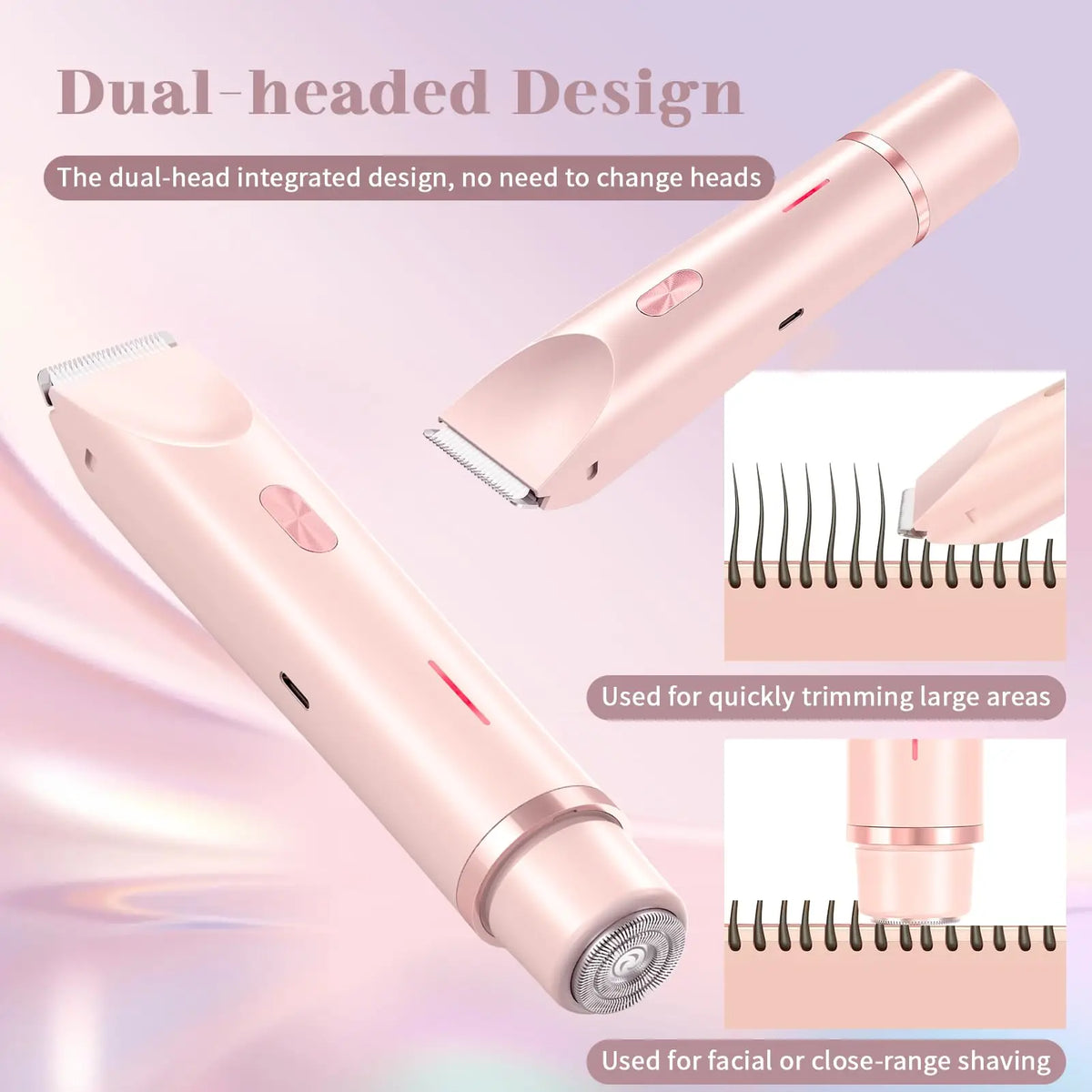 2-In-1 Dual Comfort Hair Trimmer